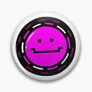 Quackity Pins - Quackity Funny Smile Poker Chip Pin Button