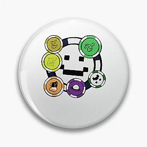 Quackity Pins - Quackity Poker Chip Pin Badge
