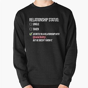 Quackity Sweatshirts - Relationship with Quackity Pullover Sweatshirt RB2905
