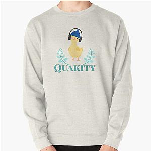 Quackity Sweatshirts - Quackity artist design Pullover Sweatshirt RB2905