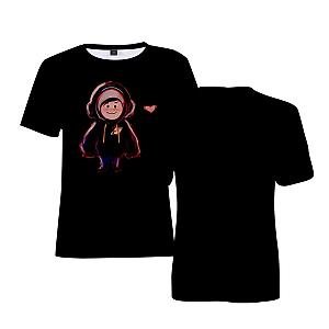 Quackity T-shirts - Cute Quackity Cartoon Art Graphic Printed T-shirt