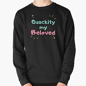 Quackity Sweatshirts - Quackity my beloved Pullover Sweatshirt RB2905