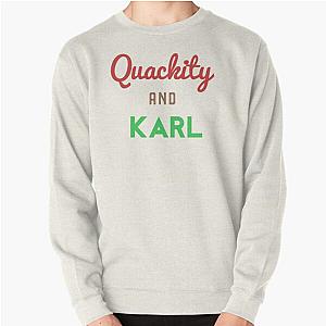 Quackity Sweatshirts - Quackity And Karl  Pullover Sweatshirt RB2905
