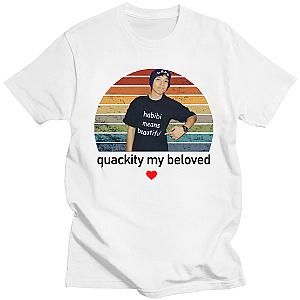Quackity T-shirts - My Beloved Vintage Oversized Casual T-shirt