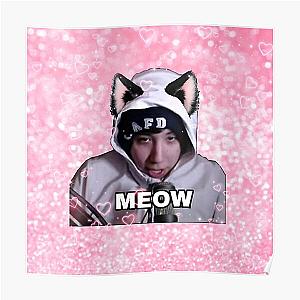 Quackity Posters - Quackity catboy meow Poster RB2905