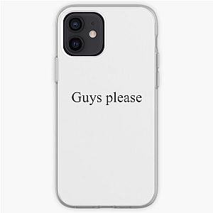 Quackity Cases - "Guys please" Quackity twitch streamer iconic line iPhone Soft Case RB2905