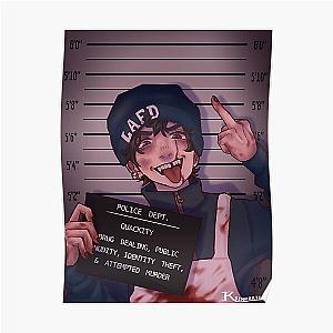Quackity Posters - Quackity Mugshot Poster RB2905