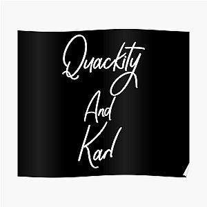 Quackity Posters - Quackity And Karl  Poster RB2905