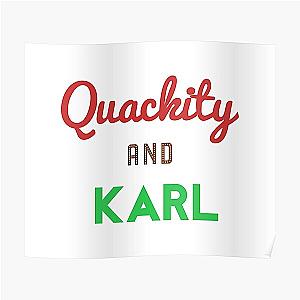 Quackity Posters - Quackity And Karl  Poster RB2905