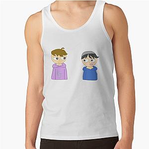Quackity Tank Tops - Quackity and Karl animation Tank Top RB2905