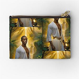 Quando Rondo in White Robe  Zipper Pouch