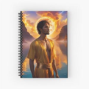 Quando Rondo in a Yellow Robe Spiral Notebook