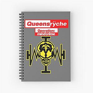 operation queensryche mindcrime 2020   Spiral Notebook