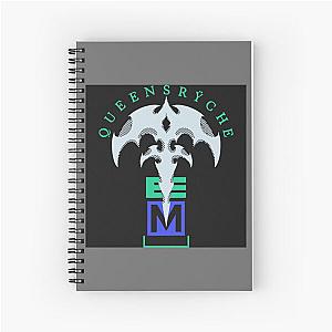 queensryche band Long  Spiral Notebook