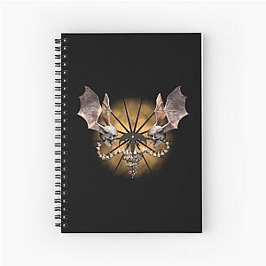 Queensryche Schädel Logo   Spiral Notebook