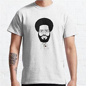 Hip hop drummer drawn portrait. Classic T-Shirt