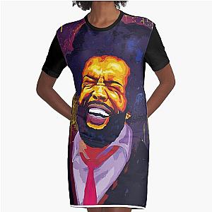Painted Questlove Graphic T-Shirt Dress