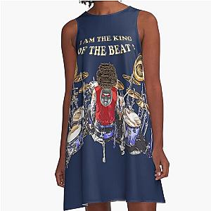 drummer the king of the beat ! A-Line Dress
