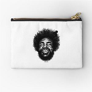 Scribbled Drummer Zipper Pouch