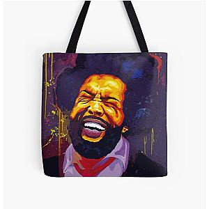 Painted Questlove All Over Print Tote Bag