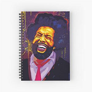 Painted Questlove Spiral Notebook