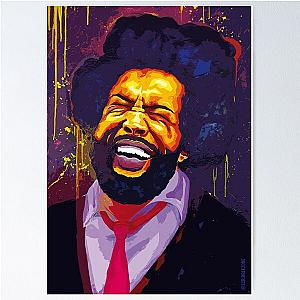 Painted Questlove Poster
