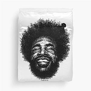 Scribbled Drummer   Duvet Cover