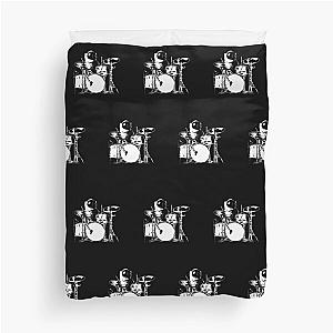 Space Drummer Duvet Cover