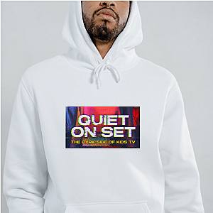 Lights Off, Truth On – Quiet on Set Quiet On Set The Dark Side Of Kids Tv Hoodies