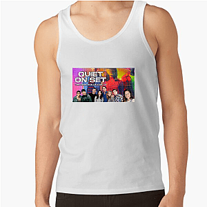Darkness Behind the Laugh Track – Quiet on Set Quiet On Set The Dark Side Of Kids Tv Tank Tops