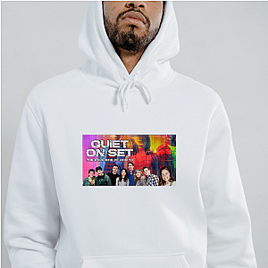 Darkness Behind the Laugh Track – Quiet on Set Quiet On Set The Dark Side Of Kids Tv Hoodies