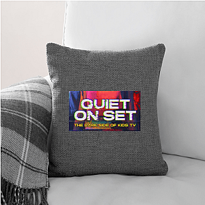Lights Off, Truth On – Quiet on Set Quiet On Set The Dark Side Of Kids Tv Pillows Cover