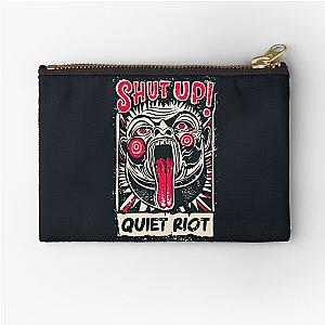 Quiet Riot Zipper Pouch