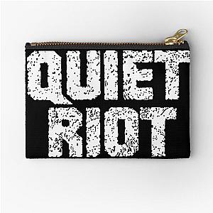 Quiet Riot Zipper Pouch