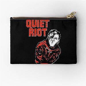 Quiet Riot Zipper Pouch