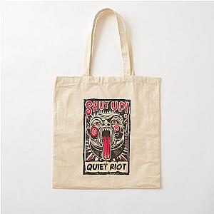 Quiet Riot Cotton Tote Bag