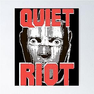 Vintage Quiet Riot metal health TeRRiFieD poster Poster