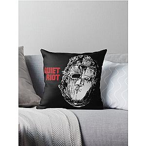 Quiet Riot Throw Pillow