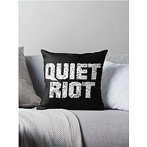 Quiet Riot Throw Pillow