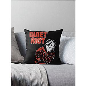 Quiet Riot Throw Pillow