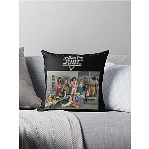 Quiet Riot Throw Pillow