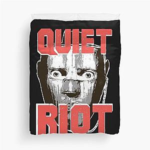 Vintage Quiet Riot metal health TeRRiFieD poster Duvet Cover