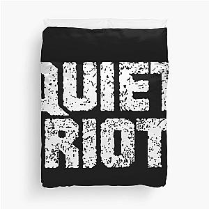 Quiet Riot Duvet Cover