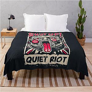 Quiet Riot Throw Blanket