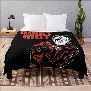 Quiet Riot Throw Blanket