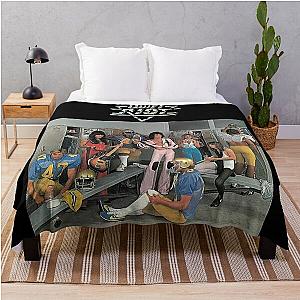 Quiet Riot Throw Blanket