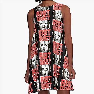 Vintage Quiet Riot metal health TeRRiFieD poster A-Line Dress