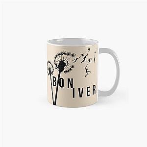 Bon Iver - Dandelion flight graphic. Original fan art for the amazing indie rock   Classic Mug RB1910