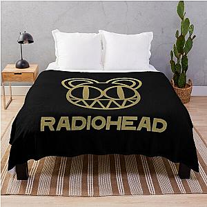 radiohead song vintage rock Throw Blanket RB1910