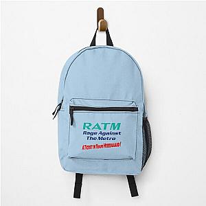 Men Women Ratm Rage Against Gift Metro Aticket   Backpack RB0812